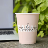 Moderne Pasta Pink Schönheit Personalisiert