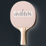 Moderne Pasta Pink Schönheit Personalisiert Tischtennis Schläger<br><div class="desc">Moderne Pasta Pink Schönheit Personalisiert</div>