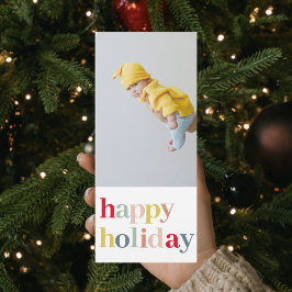 Moderne Pastel farbenfrohe Ferien mit Foto