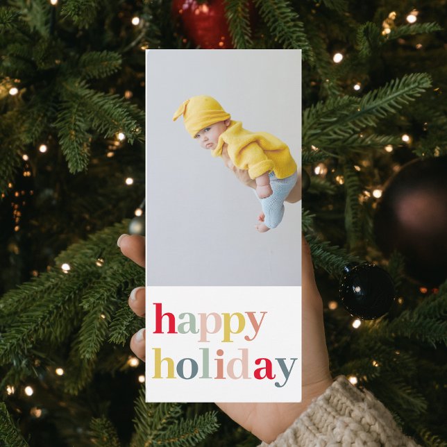 Moderne Pastel farbenfrohe Ferien mit Foto (Von Creator hochgeladen)