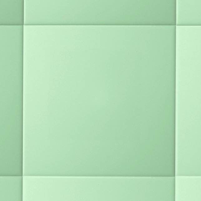 Moderne Pastel Solid Color Light Minze Green Fliese (Von Creator hochgeladen)
