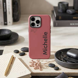 Moderne Pastell-Farben Staubige Rose-Ästhetik Benu iPhone 16 Pro Max Hülle