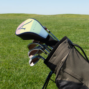 Moderne Pastell-Minimalistische Anpassung Golf Headcover