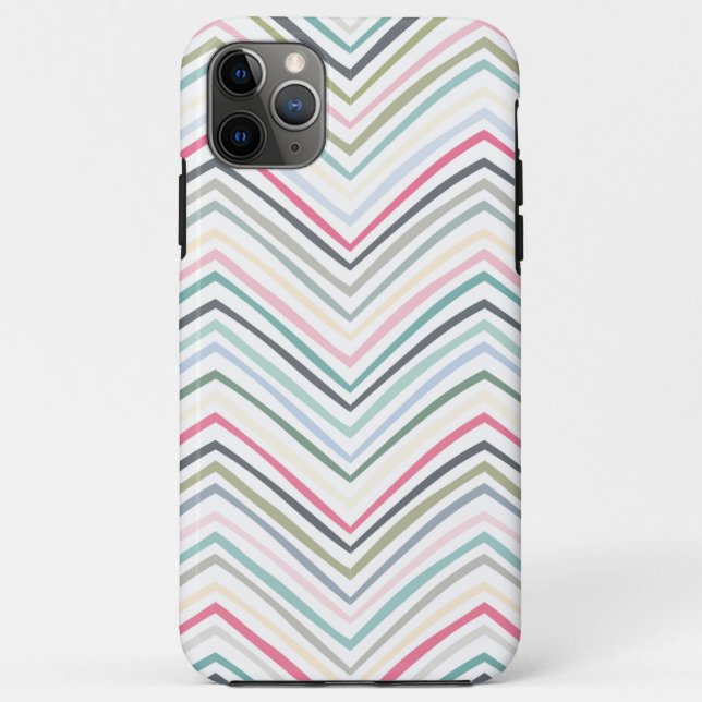 Moderne Pastell-Muster Case-Mate iPhone Hülle (Rückseite)