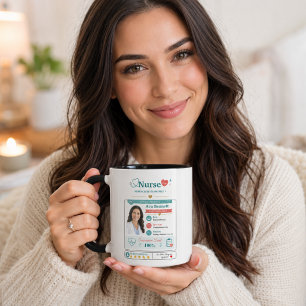 Moderne Patientenbewertung zur Würdigung von Pfleg Tasse