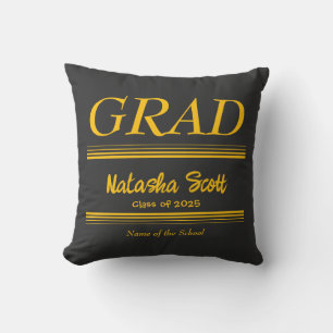 Moderne personalisierte Abschlussfeier im Graduier Kissen