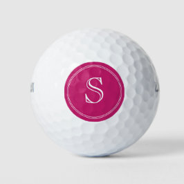 Moderne Personalisierte Anfangs- und Namensgebung Golfball