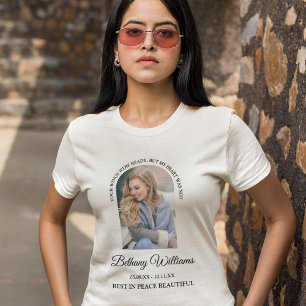 Moderne Personalisierte Bogen-Foto-Gedenk-T-Shirt T-Shirt