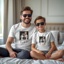 Moderne personalisierte Dad-Foto