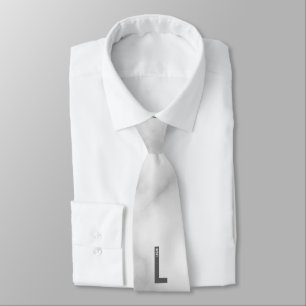 Moderne personalisierte fette Monogramm- und Namen Krawatte