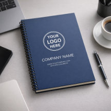 Moderne Personalisierte Firmenlogo in Marineblau