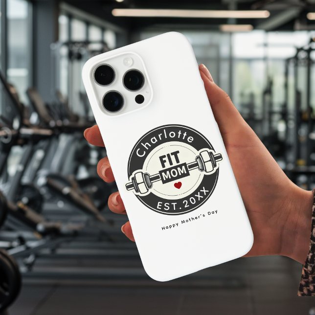 Moderne Personalisierte Fit-Mutter-Handyhülle Case-Mate iPhone Hülle (Von Creator hochgeladen)