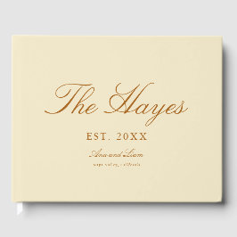 Moderne Personalisierte Hochzeit Gästebuch