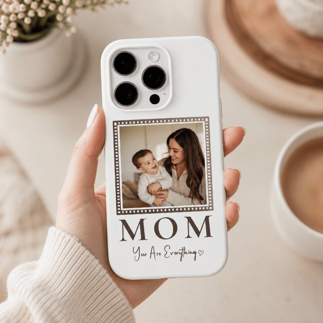 Moderne personalisierte Mutter-Foto-Handyhülle Case-Mate iPhone Hülle (Von Creator hochgeladen)