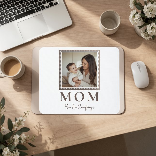 Moderne Personalisierte Mutter Foto-Mauspad-Gesche Mousepad (Von Creator hochgeladen)