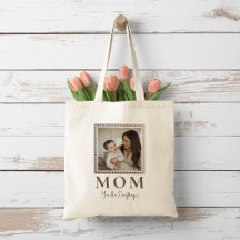 Moderne personalisierte Mutti-Foto-Tasche als Gesc