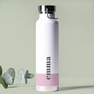 Moderne Personalisierte Name Trinkflasche