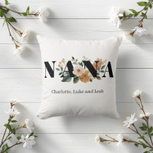 Moderne personalisierte Nana-Blumengeschenke