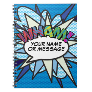 Moderne Personalisierte Sprechblase Retro Notizblock