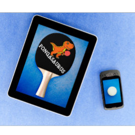 Moderne Personalisierte Tischtennis Funny Dinosaur Tischtennis Schläger