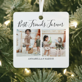 Moderne, Personalisierte und beste Freunde für imm Ornament Aus Metall