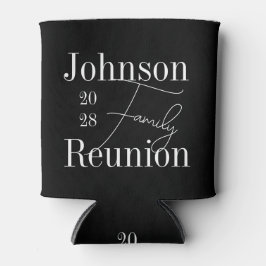 Moderne Personalisierte Wiedersehen Schwarz und We Dosenkühler