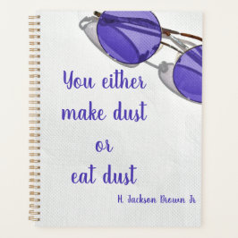 Moderne Personalisierte Zitate Sonnenbrille Planer