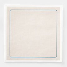 Moderne Pessach-Seder-Lineneffekt-Papier-Serviette