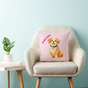Moderne Pflegesammlung für Hunde - Personalisiert Kissen