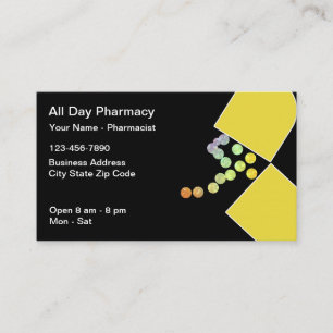 Moderne Pharmazeutische Theme Business Cards Visitenkarte