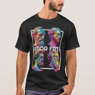Moderne Philosophie Altgriechischer Stoiker Ico T-Shirt
