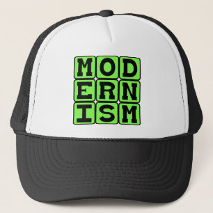 Moderne, philosophische Bewegung Truckerkappe