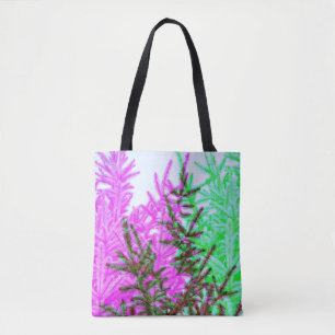 Moderne Pine Trees Abstrakt Tote Bag