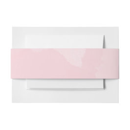 Moderne Pink Watercolor Wedly Band