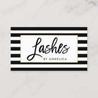 Moderne Pinselskripte Makeup Artist Lashes