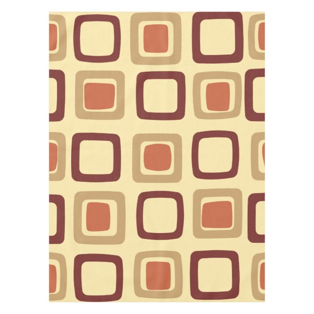 Moderne Plätze des Mittelalters Tischdecke (Vorderseite)