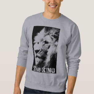 Moderne Pop Art Lion Leiter der King Template Men' Sweatshirt