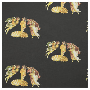 Moderne Pop-Kunst-lustiges Remake Botticelli Venus Stoff