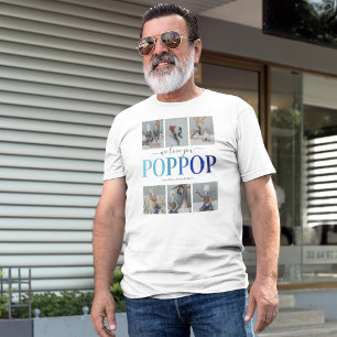 Moderne Poppop-FotoCollage T-Shirt