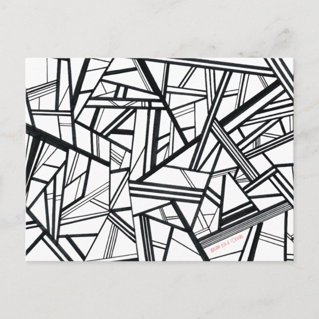 Moderne Postkarte (Vorderseite)