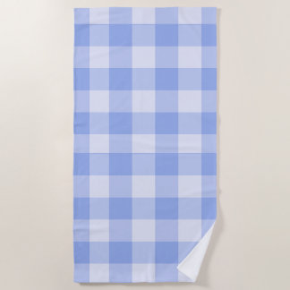 Moderne Preppy-Gingham Strandtuch