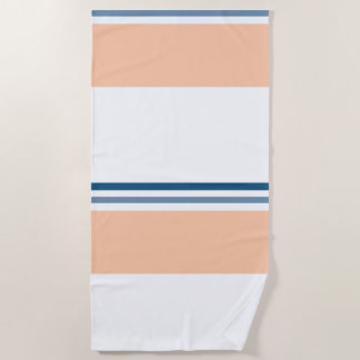 Moderne Preppy-Muster Strandtuch
