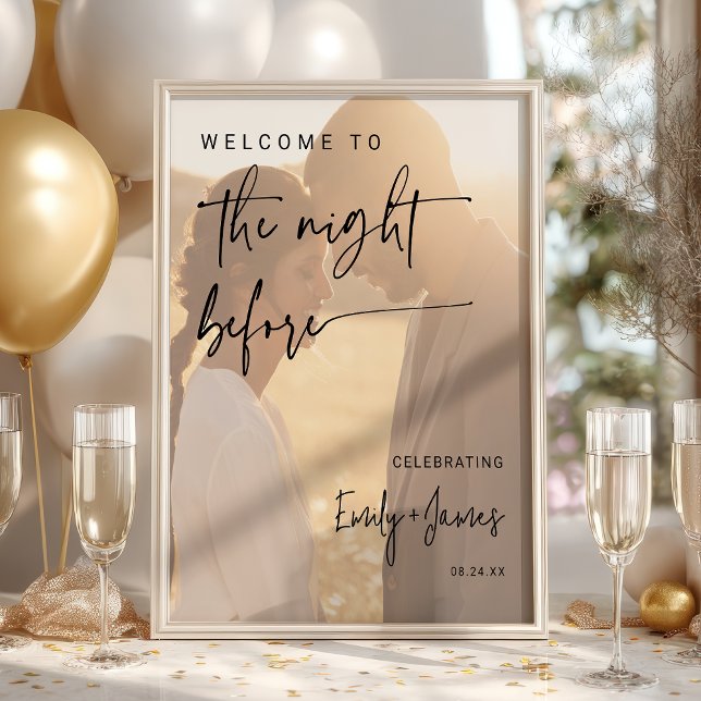 Moderne Probe aus Minimalistischem Schwarz und Wei Poster (Modern Minimalist Black and White Photo Rehearsal Poster)