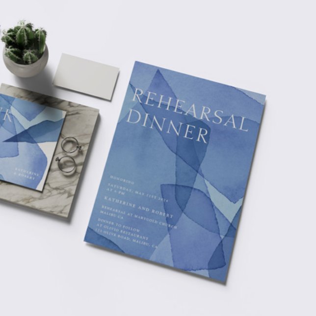 Moderne Probe Formen Abendessen Einladung (Von Creator hochgeladen)