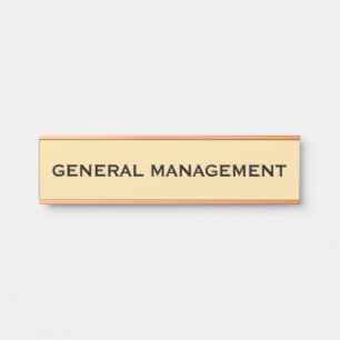 Moderne professionelle Bürotür-Schild Türschild