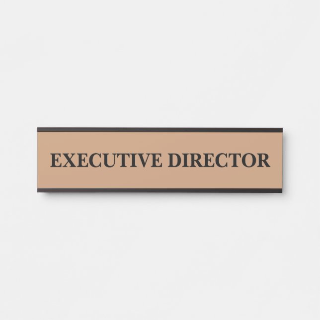 Moderne professionelle Bürotür-Schild Türschild (Vorderseite )