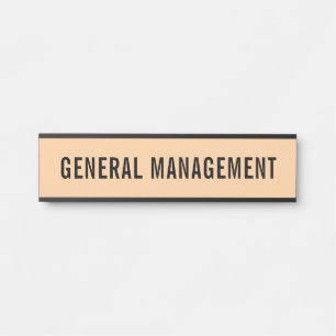 Moderne professionelle Bürotür-Schild Türschild
