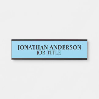 Moderne professionelle Bürotür-Schilder Namensschi Türschild
