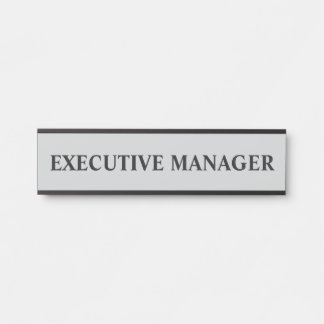 Moderne professionelle Bürotür-Schilder Namensschi Türschild