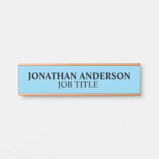 Moderne professionelle Bürotür-Schilder Namensschi Türschild